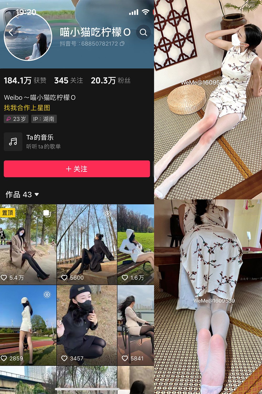 抖音 喵小猫吃柠檬 微密圈 NO.005期 【102P3V】